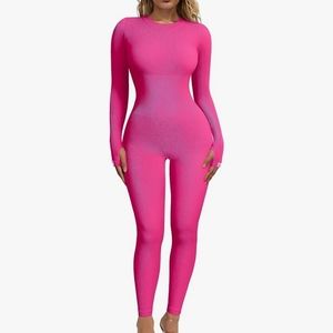 90%Nylon+10% Spandex.Ribbed square neck tank tops jumpsuits[Main Fabric] - This